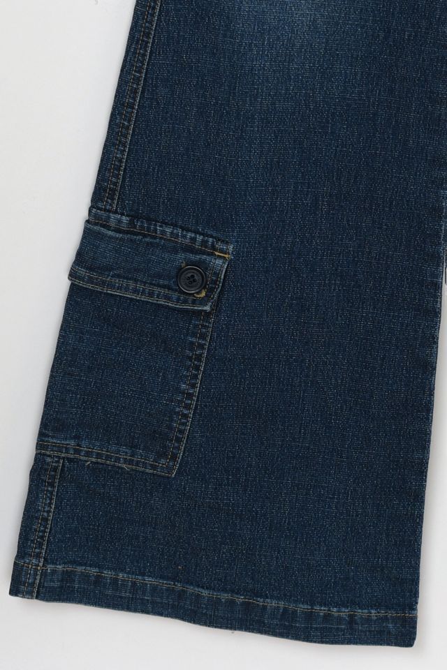Vintage Y2k Flared Cargo Jeans #1
