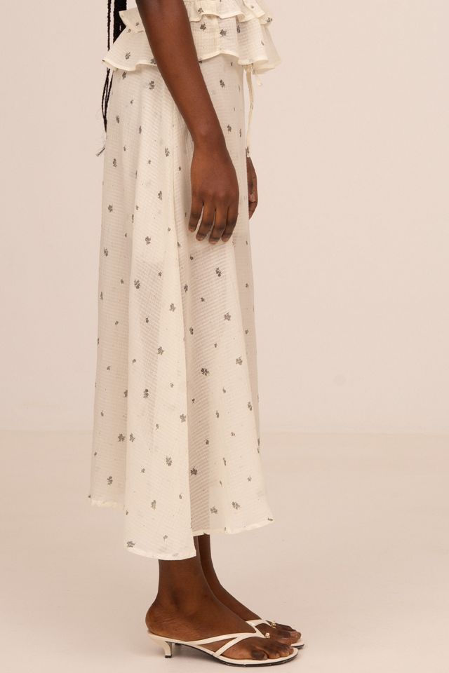 Carmen Says Lumea Floral Print Midi Skirt #2