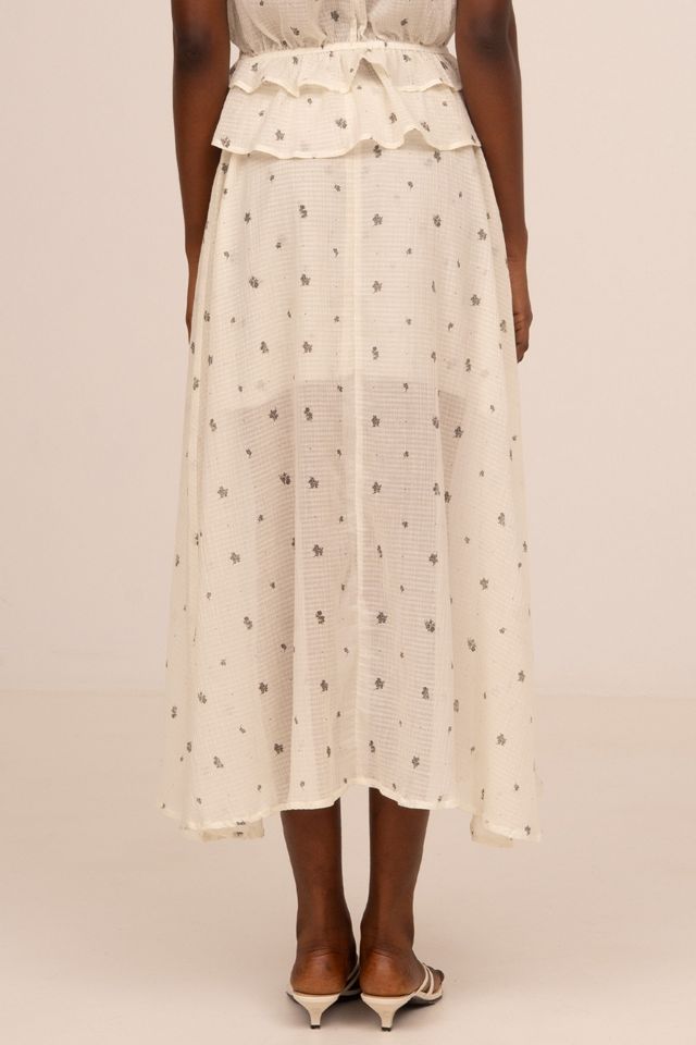 Carmen Says Lumea Floral Print Midi Skirt #3