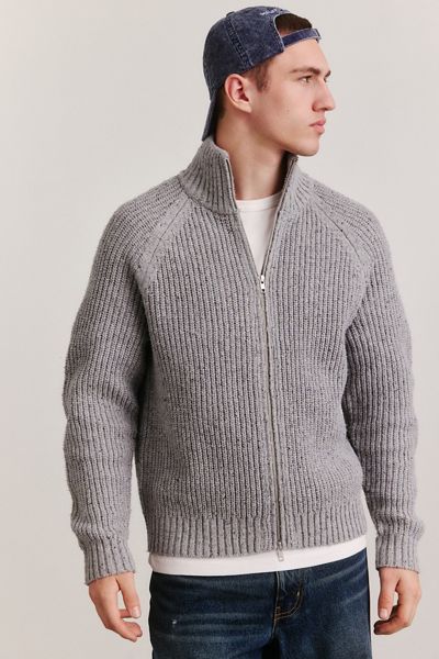 UO Neppy Full-Zip Sweater