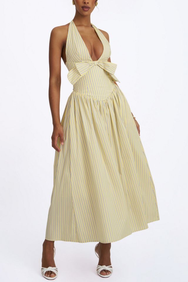 slim fit dress slacks Find Your Coast Headed South Casual Halter Dress S main image 1