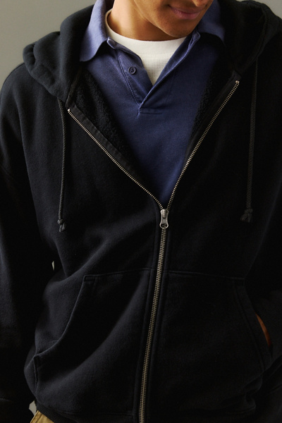 Standard Cloth Anchor Zip-Up Hoodie Sweatshirt