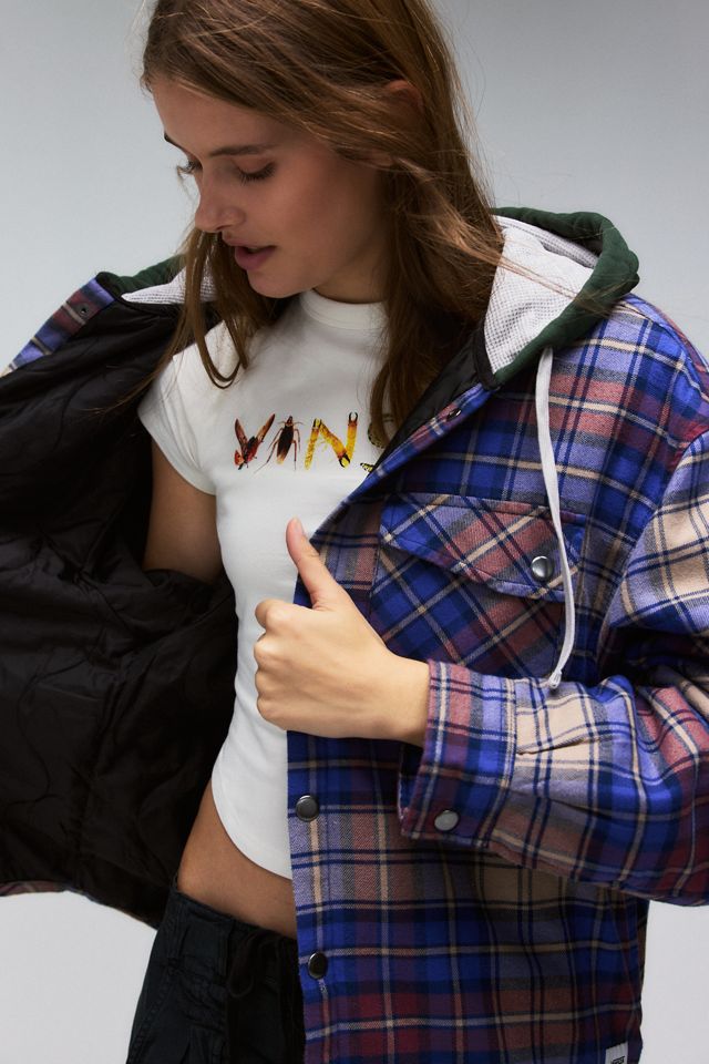 Vans X SZA VANSZA Flannel Hoodie Sweatshirt #1