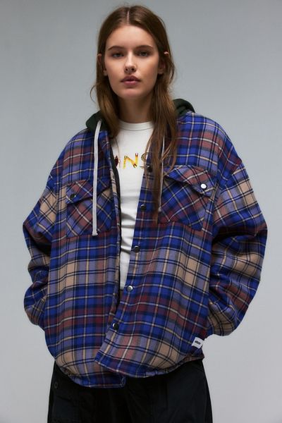 Vans X SZA VANSZA Flannel Hoodie Sweatshirt