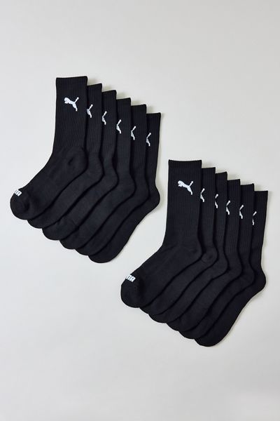 Puma Half-Terry Crew Socks 6-Pack