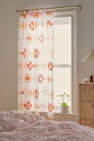 Jungalow Aritha Geometric Window Panel