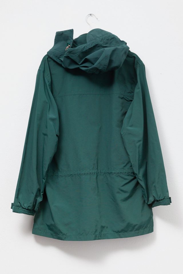 Vintage 1990s L.L. Bean Hunter Green Nylon Parka Jacket #2