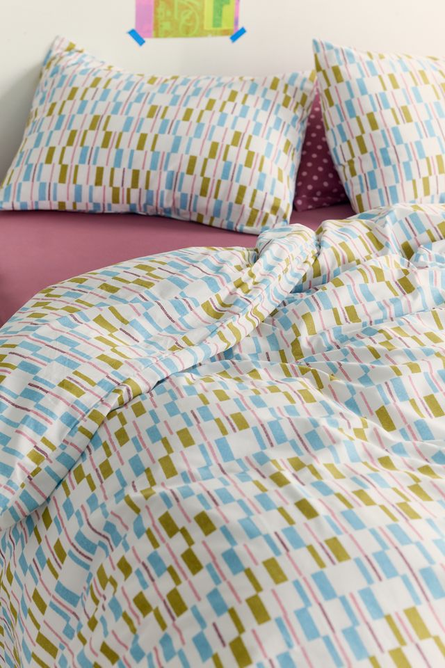 Syncopate Brushed Cotton Duvet Cover Set #2