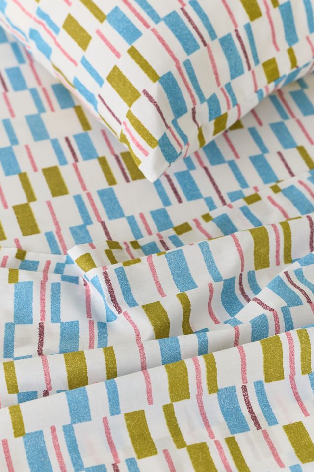 Syncopate Brushed Cotton Sheet Set #1
