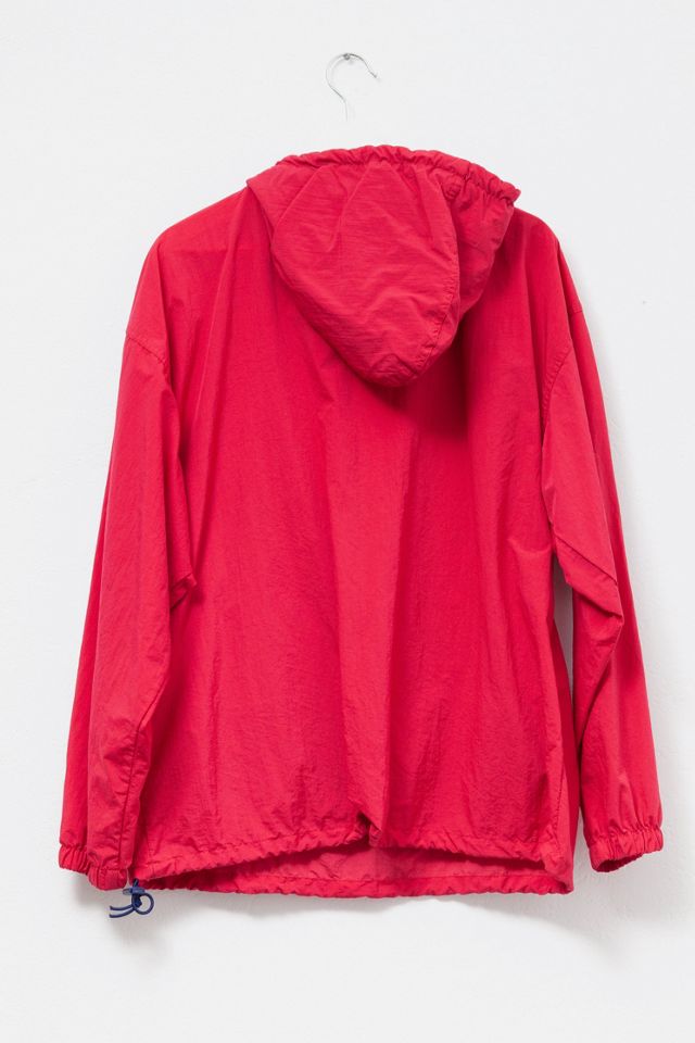 Vintage 1990s GAP Red Pullover Nylon Anorak Jacket #2