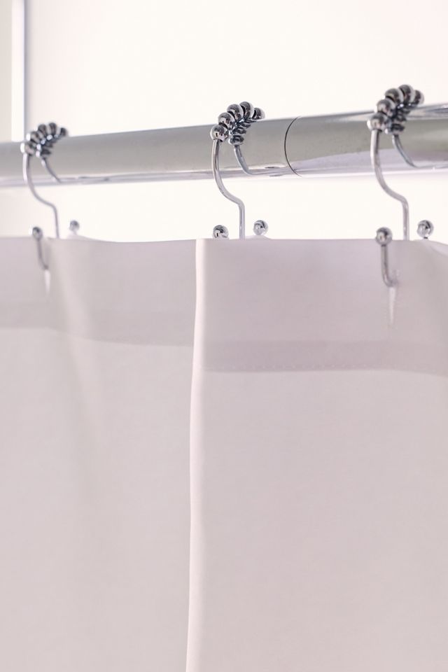 Flamingo Flower Printed Shower Curtain #3
