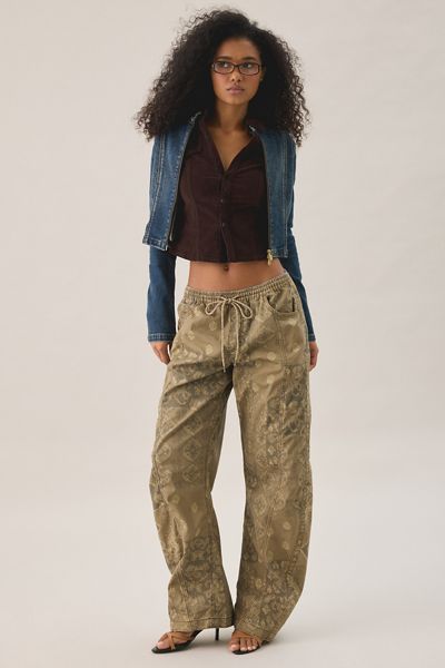 BDG Curve Mid-Rise Pull-On Pants