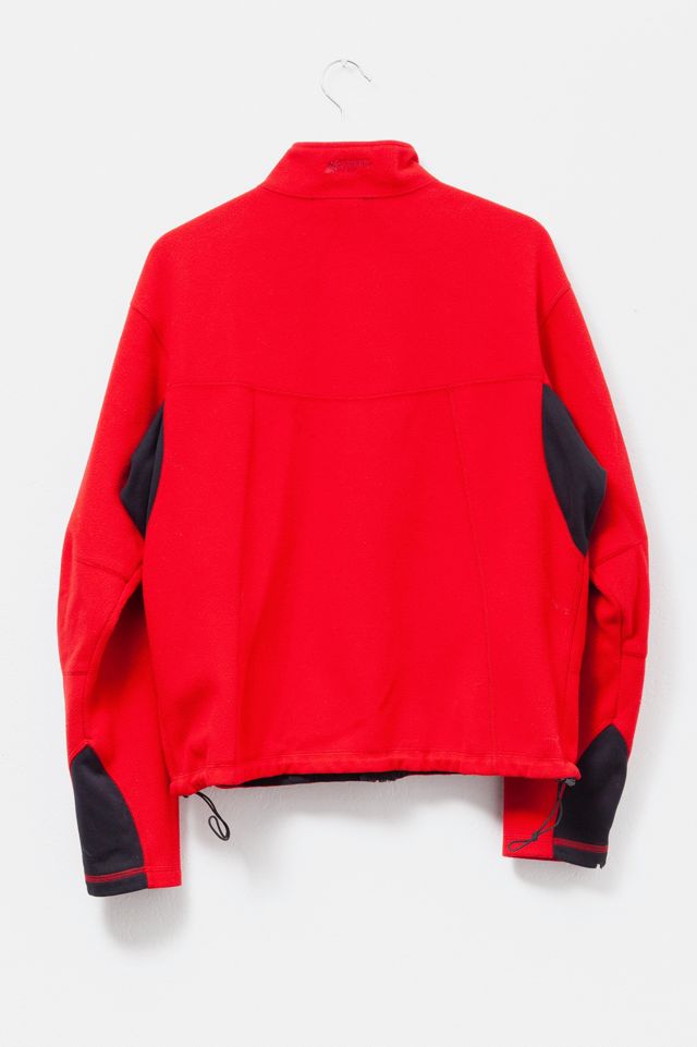 Vintage 1990s Mountain Equipment Red Fleece Made in USA #2