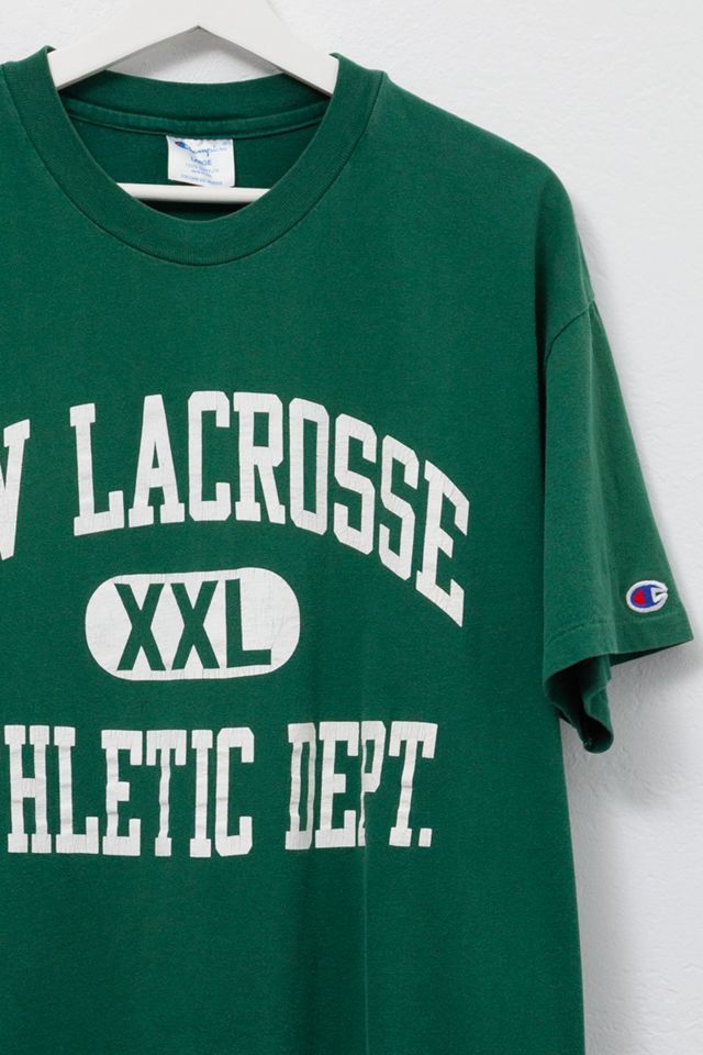 Vintage 1990s Champion UW Lacrosse Athletic Dept Graphic T-Shirt Made in USA #1