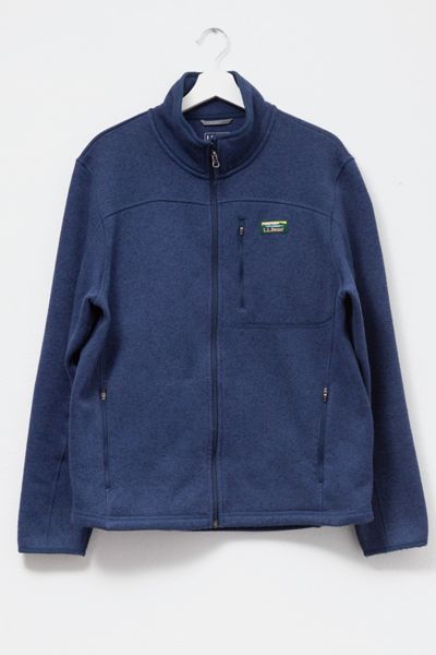 Vintage Y2K L.L. Bean Blue Zip Fleece Jacket