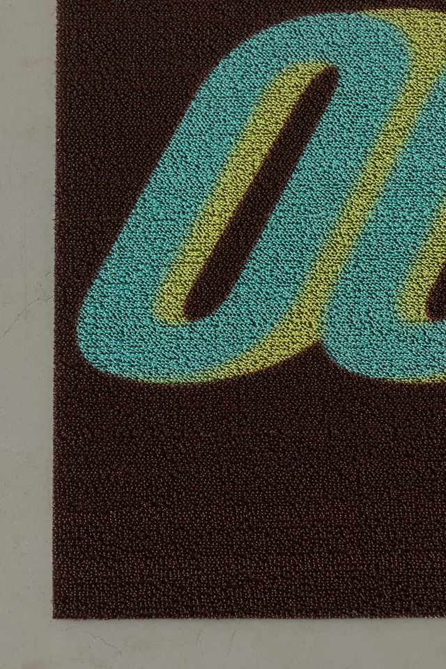 Oops! Text Vinyl Doormat #2