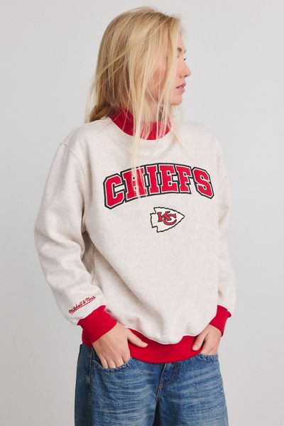 Mitchell & Ness NFL Graphic Fleece Mockneck Pullover