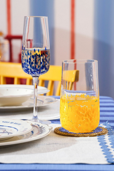 Zsa Zsa Zsu Henan Glass Soft Drink Tumbler Set