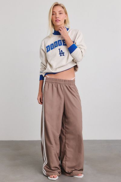 Mitchell & Ness MLB Graphic Fleece Mockneck Pullover