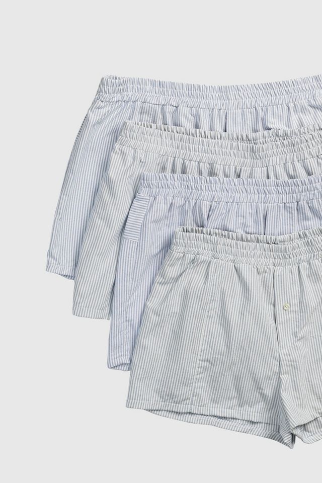 Frankie Collective Rework Oxford Mini Boxer Shorts #1