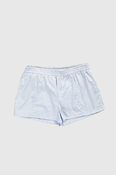Frankie Collective Rework Oxford Mini Boxer Shorts
