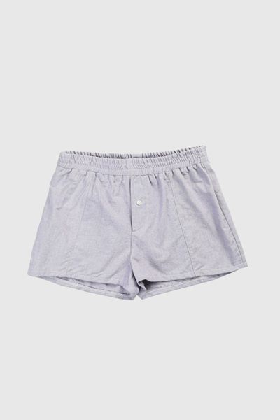 Frankie Collective Rework Oxford Mini Boxer Shorts