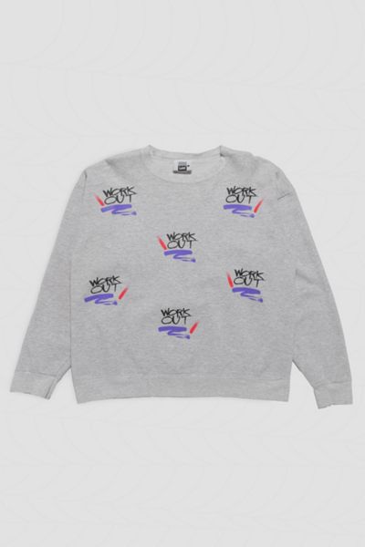 Vintage Work Out Retro Sweatshirt