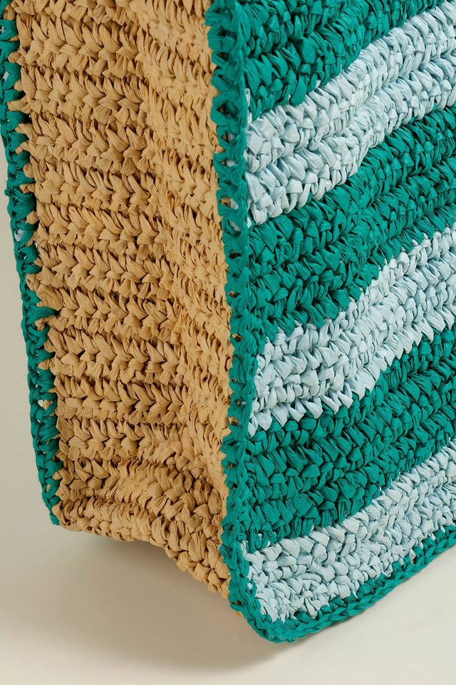 Zsa Zsa Zsu Delhi Raffia Shoulder Bag #1
