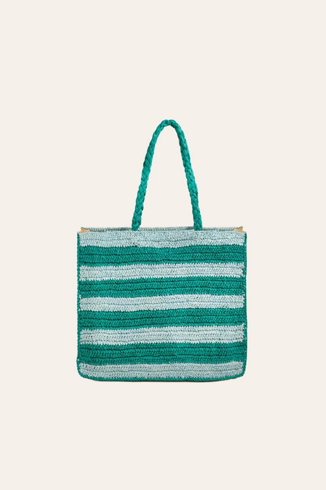 Zsa Zsa Zsu Delhi Raffia Shoulder Bag #2