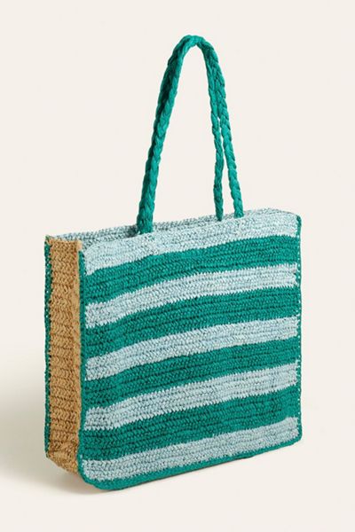 Zsa Zsa Zsu Delhi Raffia Shoulder Bag