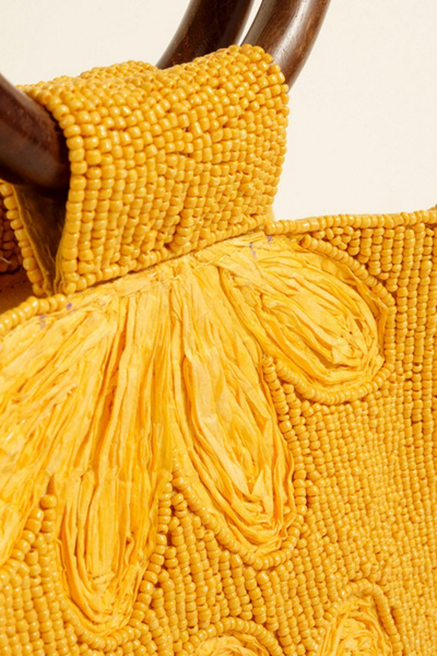 Zsa Zsa Zsu Delhi Raffia Tote Bag