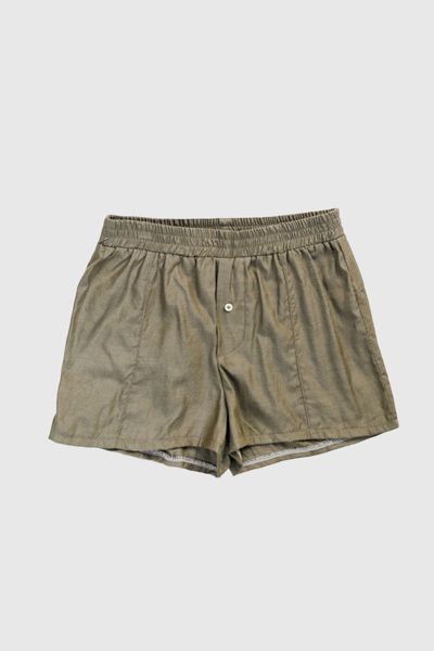 Frankie Collective Rework Oxford Mini Boxer Shorts