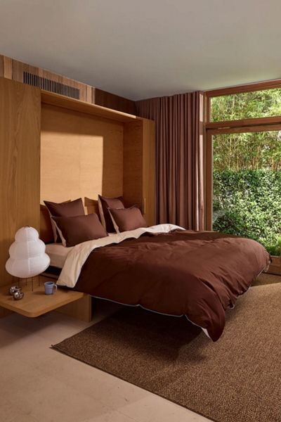 Bed Threads Organic Cotton Percale Duvet Cover Set