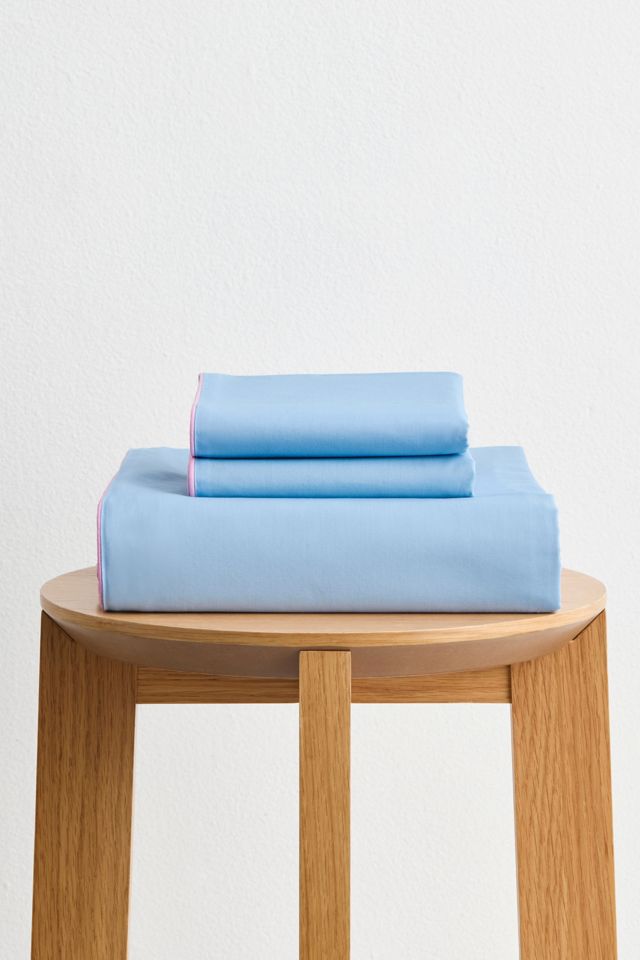 Bed Threads Organic Cotton Percale Duvet Cover Set #4