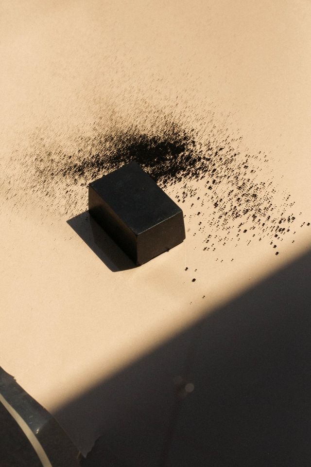 Summer Solace Tallow Gardener's Charcoal Soap Bar #3