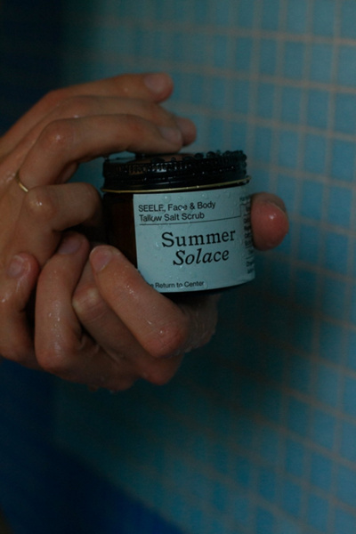 Summer Solace Tallow Seele Exfoliating Sea Salt Scrub