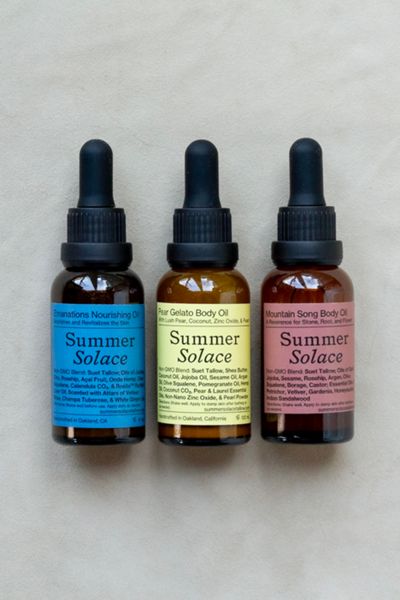 Summer Solace Tallow Three Sisters Luxury Tallow Oil Trio