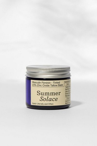 Summer Solace Tallow 23% Non-Nano Zinc Tinted Tallow Balm