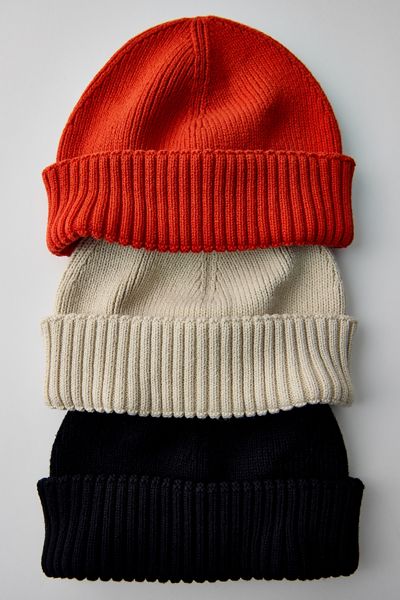Clean Short Roll Beanie