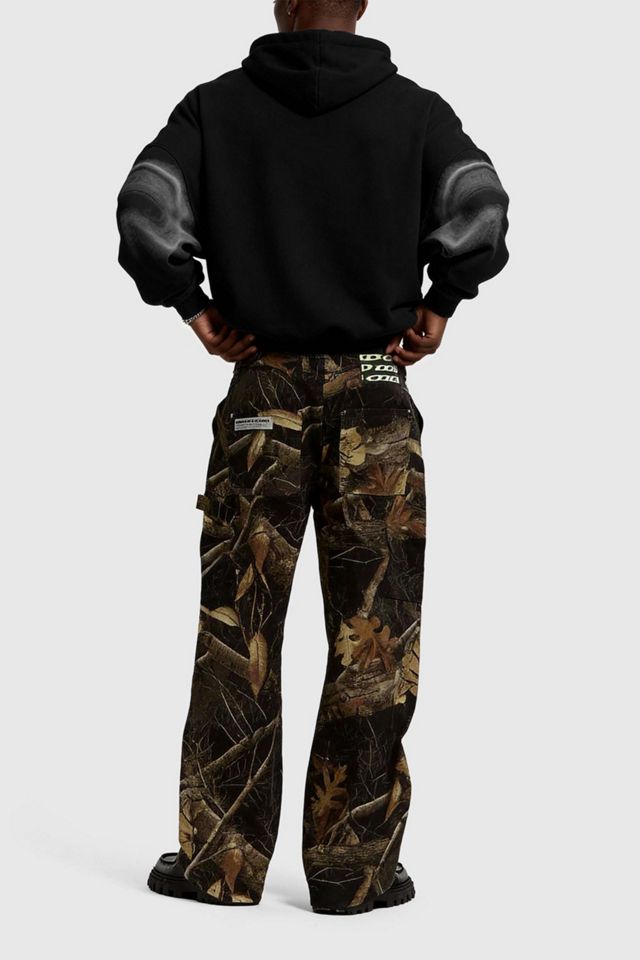 Aelfric Eden Oversized Thermal Imaging Blurring Print Pullover Hoodie #2