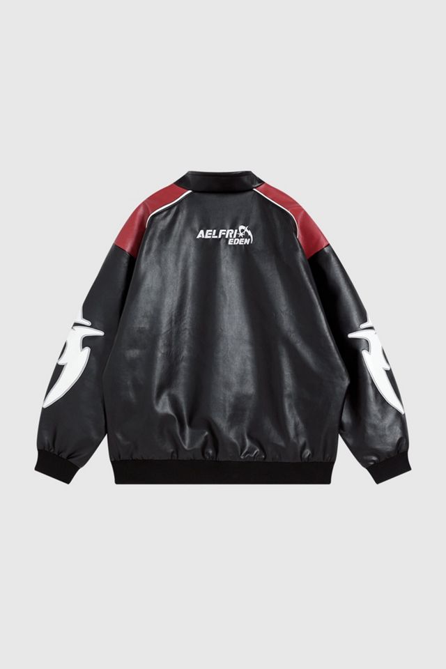 Aelfric Eden Racing Leather Jacket #4