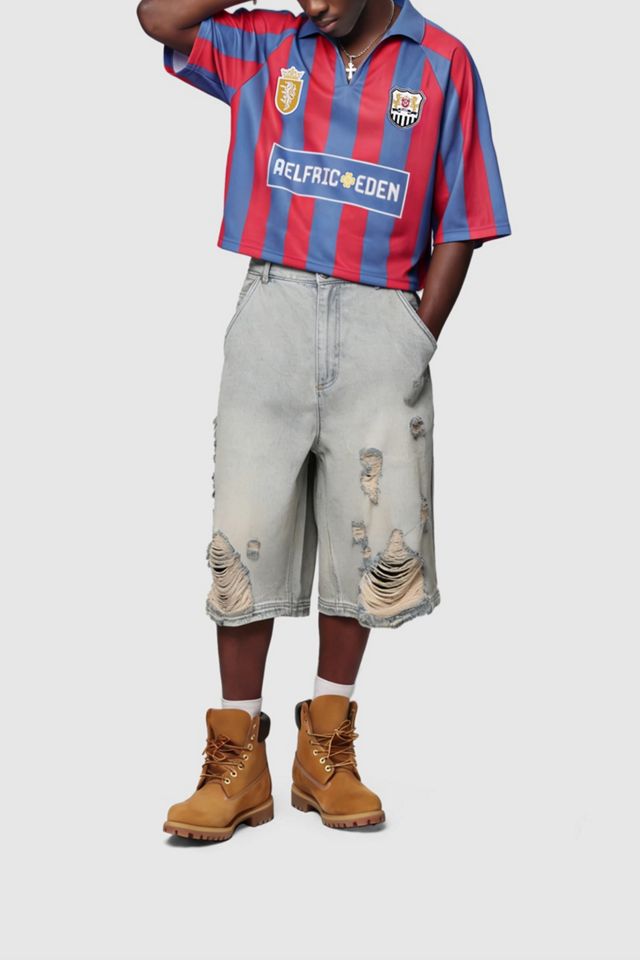 Aelfric Eden Boxy Football Jersey Tee #1