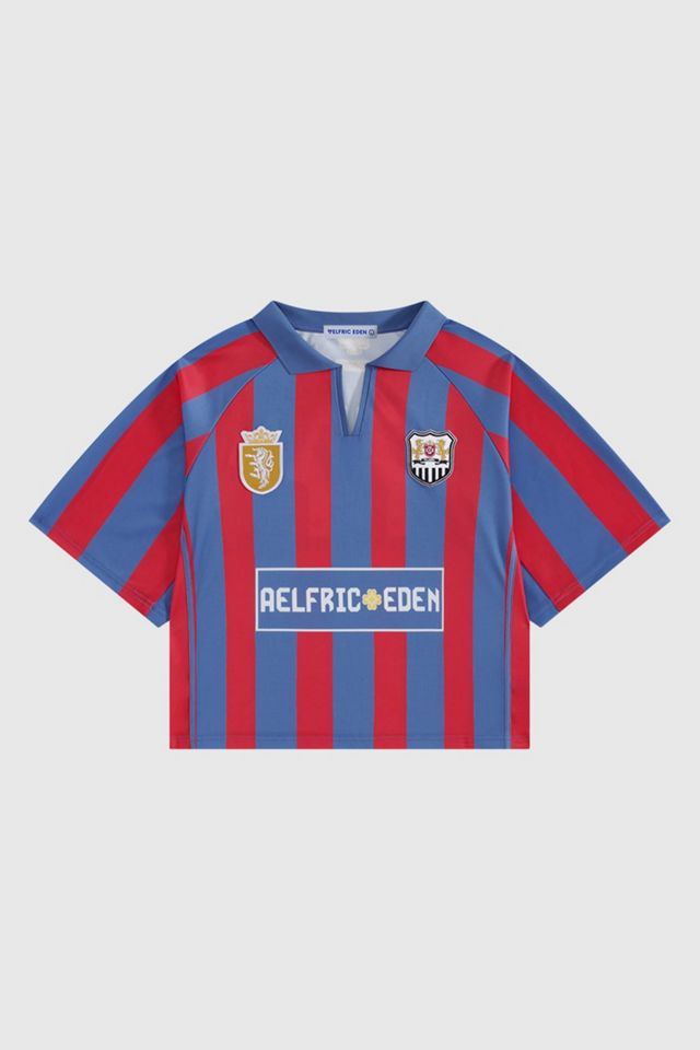 Aelfric Eden Boxy Football Jersey Tee #3