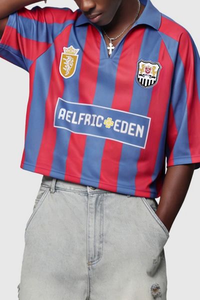 Aelfric Eden Boxy Football Jersey Tee