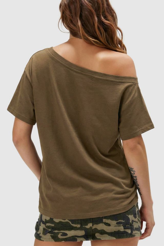 Aelfric Eden Dachshund Off-the-Shoulder Tee #1