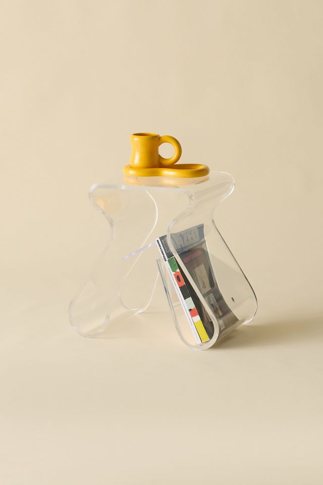 Cruz Clear Acrylic Side Table #1