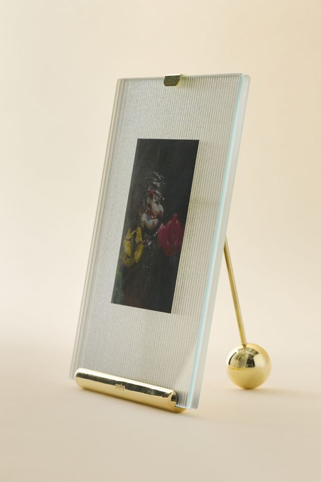 Quinn Ribbed Glass Picture Frame #1