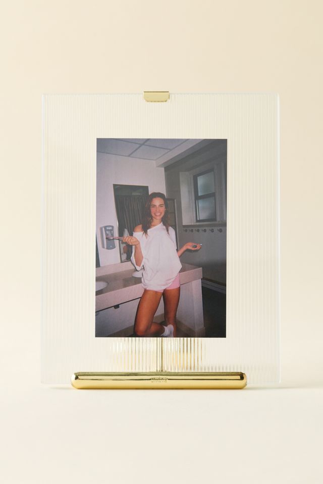 Quinn Ribbed Glass Picture Frame #2
