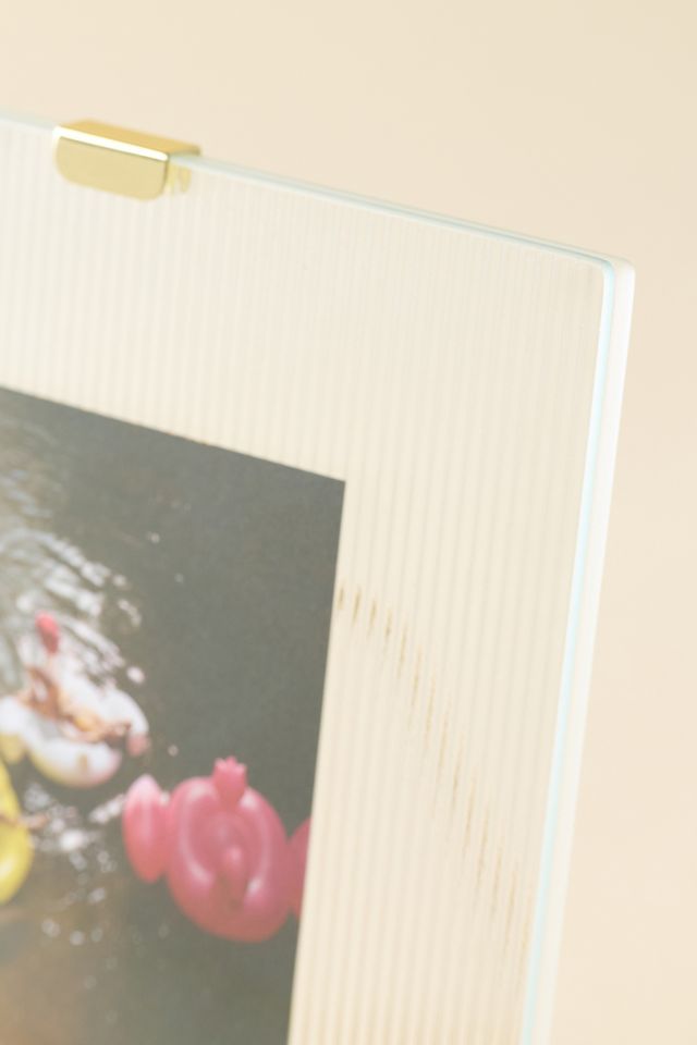 Quinn Ribbed Glass Picture Frame #4