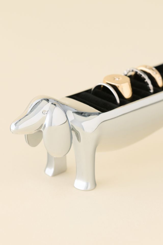 Doc Dachshund Shaped Ring Holder #1